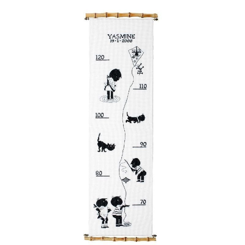 Borduurpakket Groeimeter Jip en Janneke 270006, ., Nieuw, Ophalen of Verzenden, .