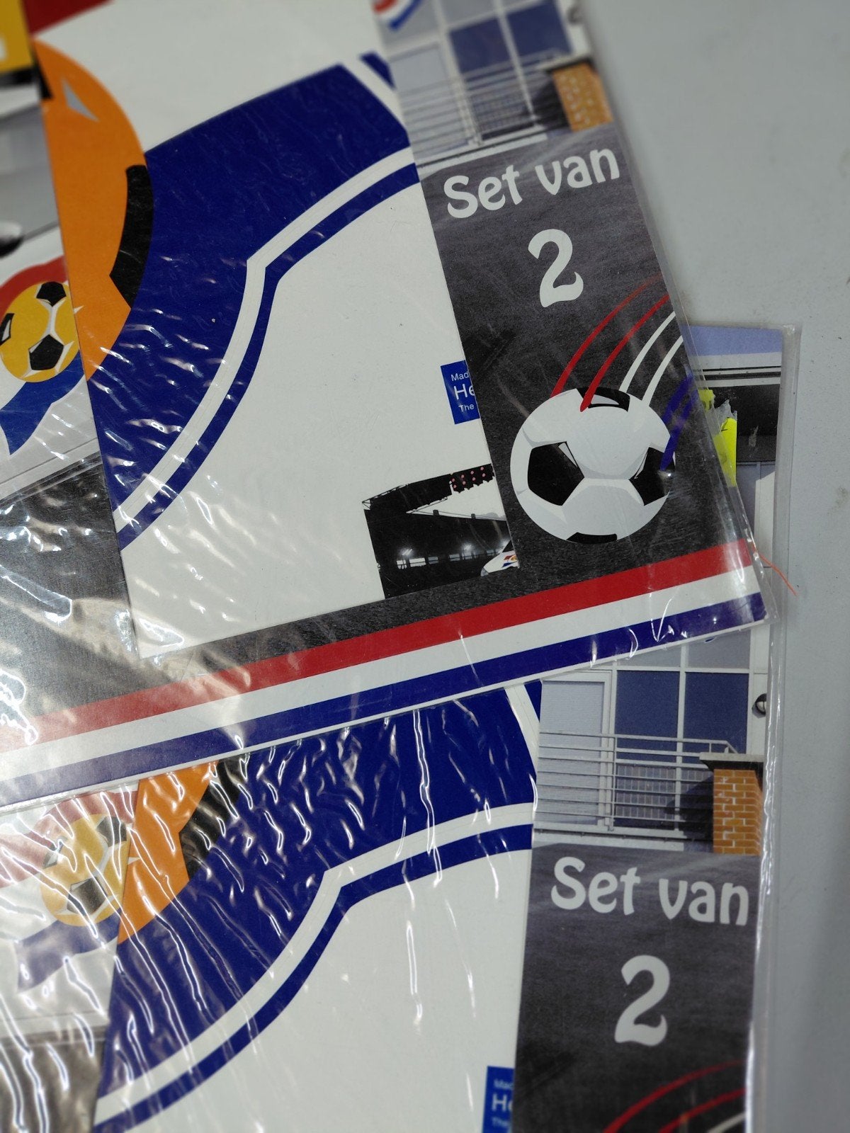 2x2 auto deur posters., Eén persoon