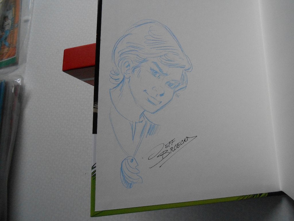 Jeff Broeckx, briljant Dag en Heidi Mozes met tekening. HC., Boeken, Stripboeken, Nieuw, Eén stripboek, Ophalen of Verzenden