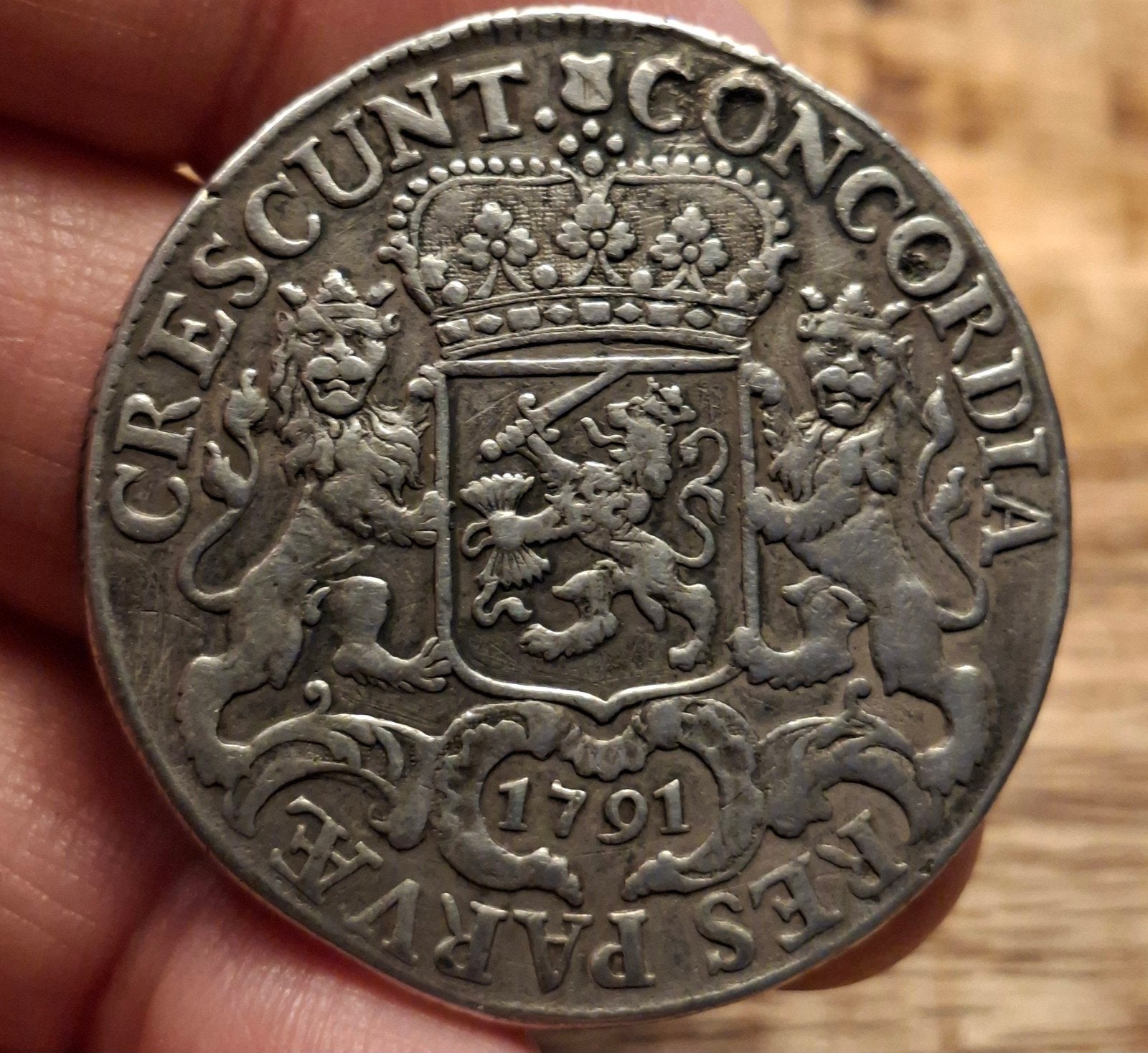 dukaton utrecht 1791 cnm 2.43.101, Postzegels en Munten, Munten | Nederland, Ophalen of Verzenden