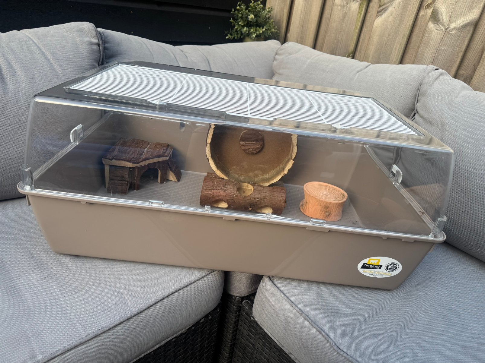 Hamsterkooi, Dieren en Toebehoren, Minder dan 60 cm, Kooi, Ophalen of Verzenden, Zo goed als nieuw