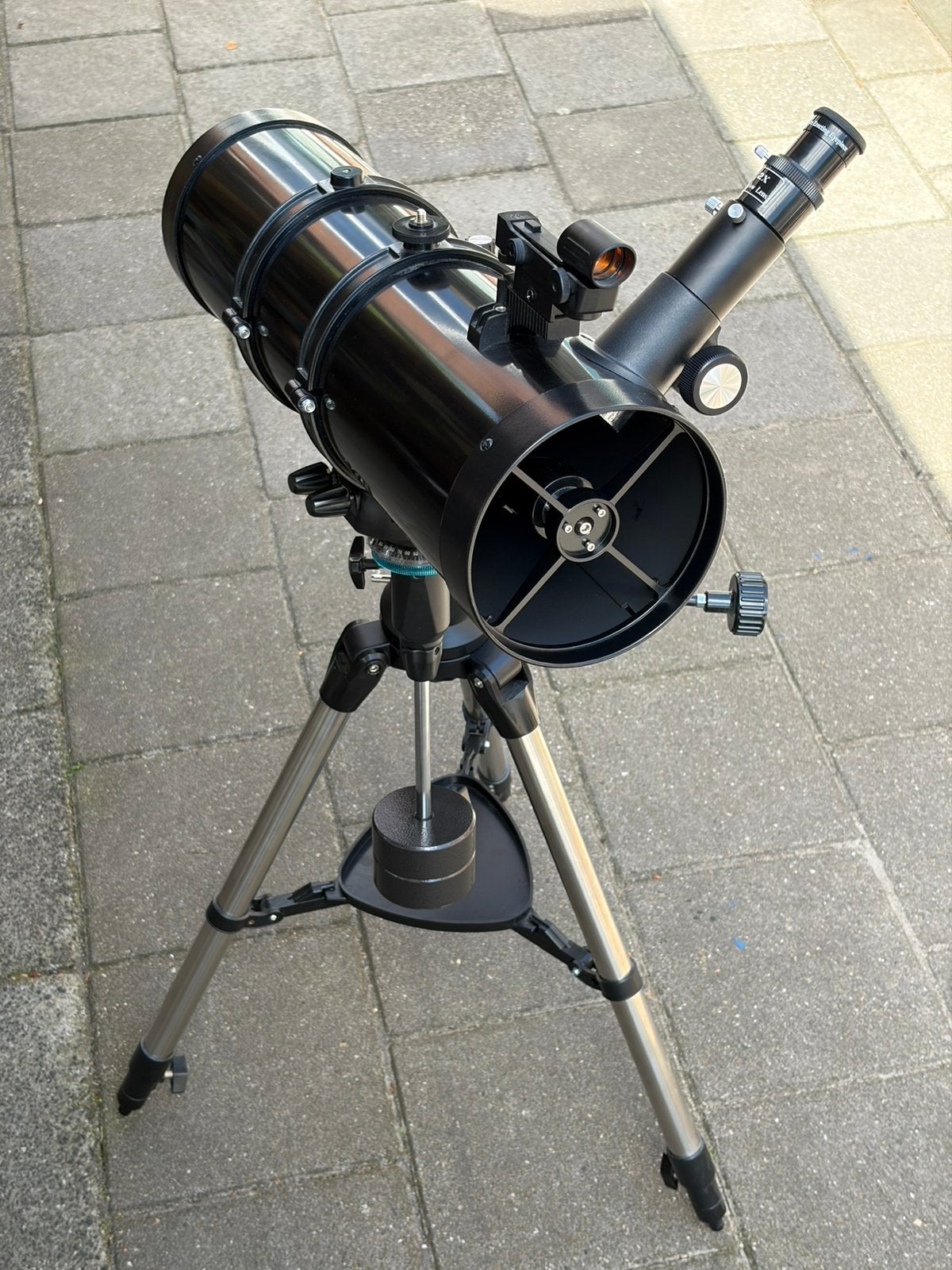 VULTUS galaxus 1000114EQ Telescoop, Ophalen, 80 tot 200 mm, Met statief, Spiegeltelescoop (reflector)