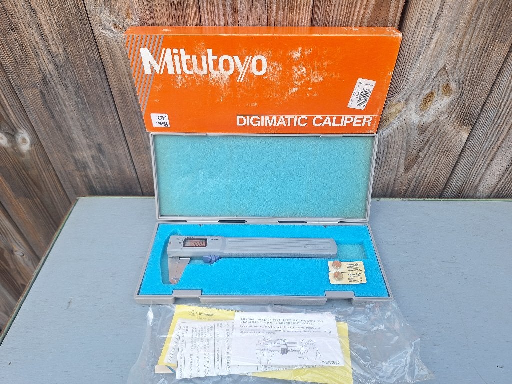 Mitutoyo 500-324 digitale schuifmaat waterbestendig IP54, Ophalen of Verzenden, Zo goed als nieuw