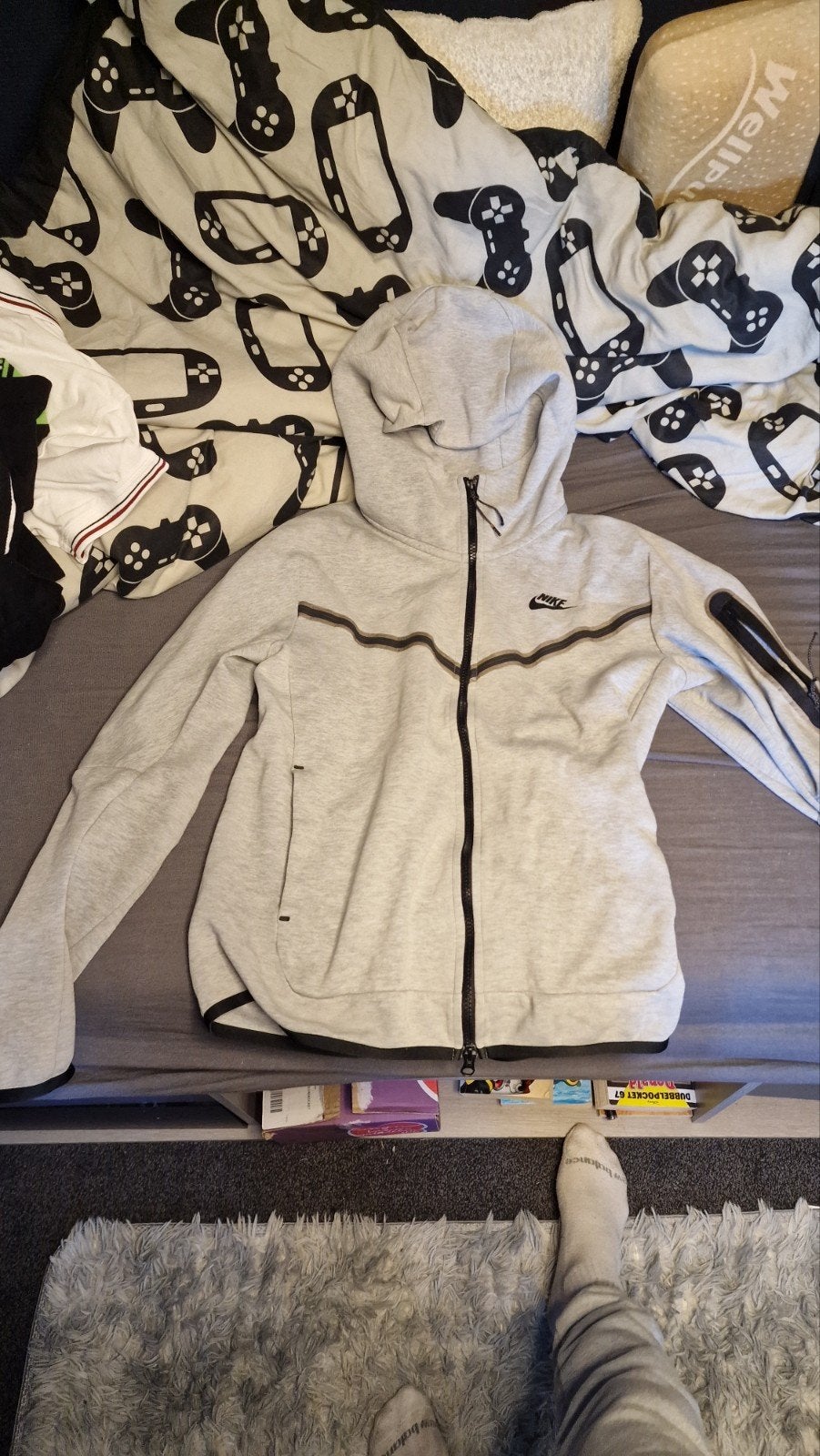 Nike Tech Fleece Hoodie Grijs - Maat S, Ophalen of Verzenden
