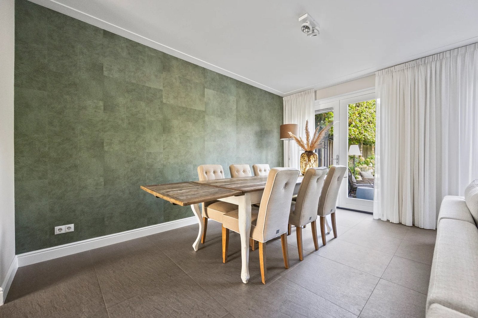 Eettafel Riviera Maison 280x90cm / 180x90cm, Ophalen, Zo goed als nieuw, Rechthoekig, 50 tot 100 cm