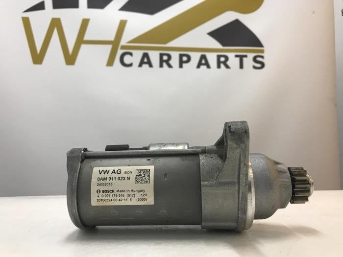 Startmotor van een Volkswagen Golf, Gebruikt, -, Volkswagen, -