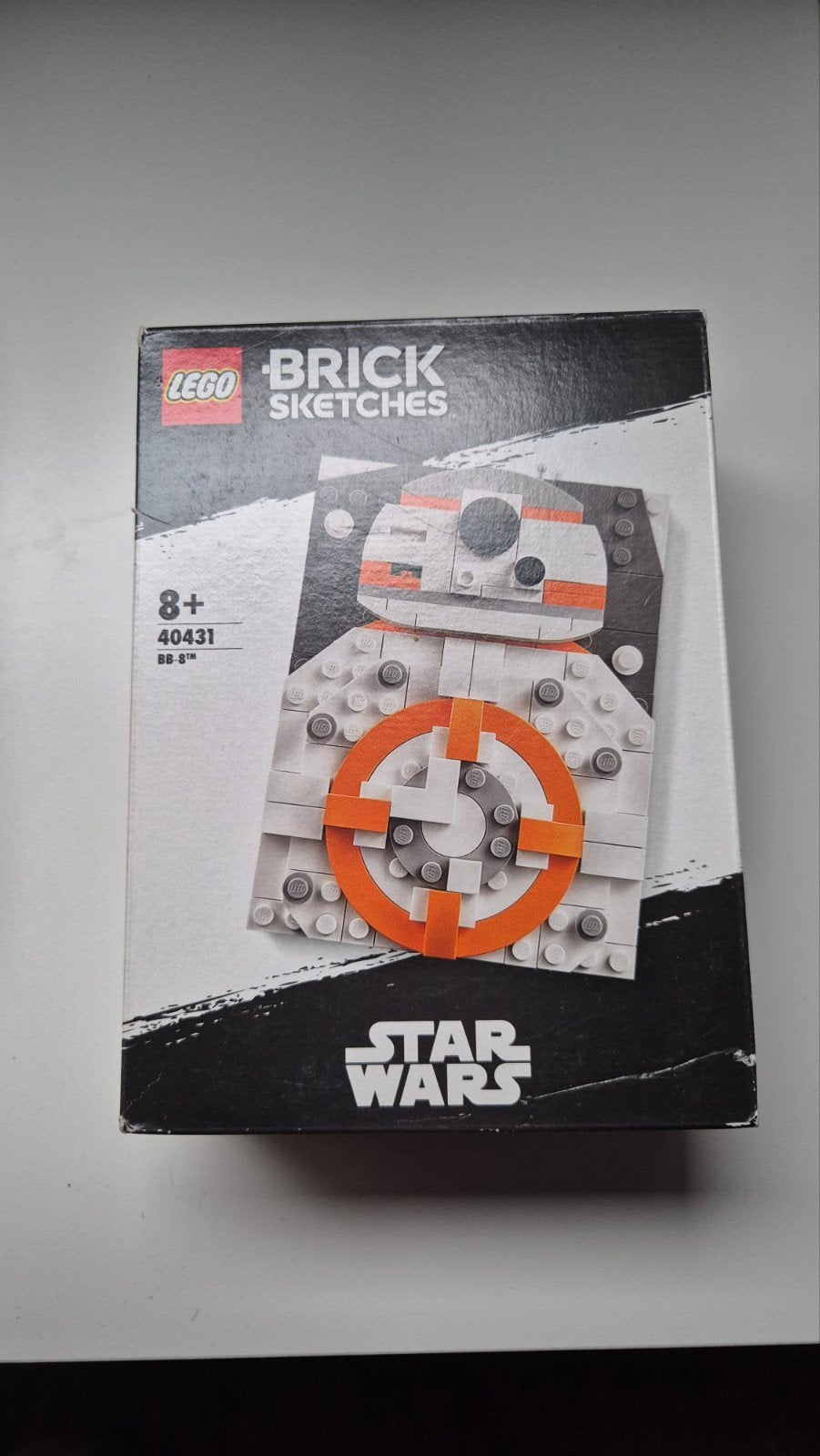 LEGO Brick Sketches Star Wars BB-8, Kinderen en Baby's, Ophalen of Verzenden, Zo goed als nieuw