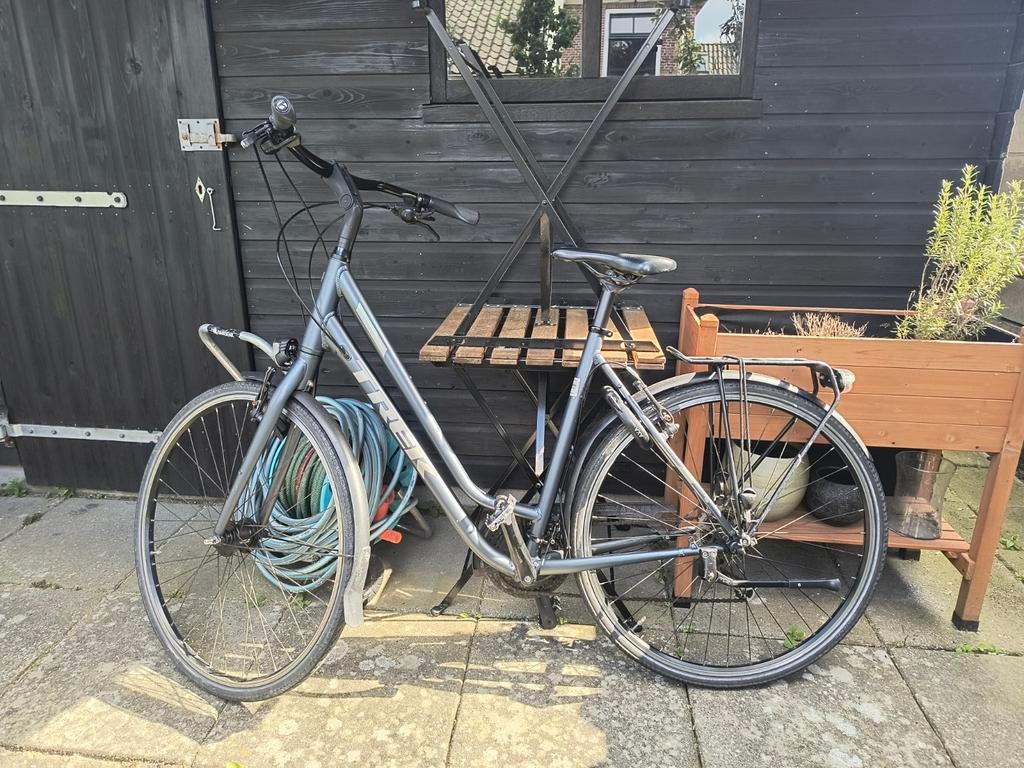 Leuke Trek fiets met 24 versnellingen, Fietsen en Brommers, Fietsen | Dames | Sportfietsen en Toerfietsen, 28 inch, Velgrem, Meer dan 20 versnellingen
