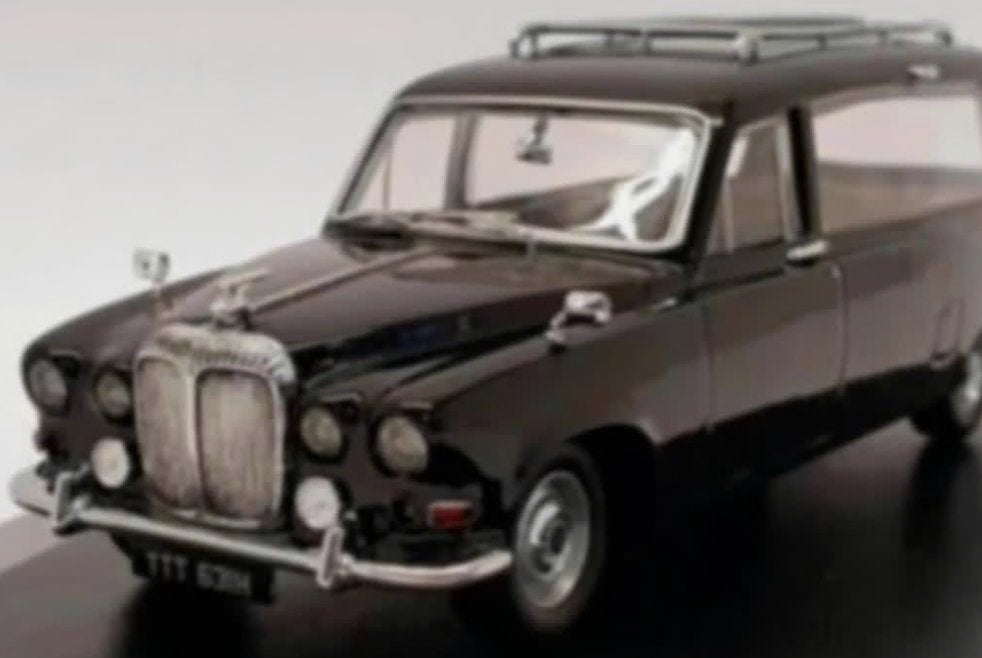 Daimler DS420 Begrafeniswagen 1/43 Oxford Models DS002, Verzenden, Nieuw, Auto, Overige merken