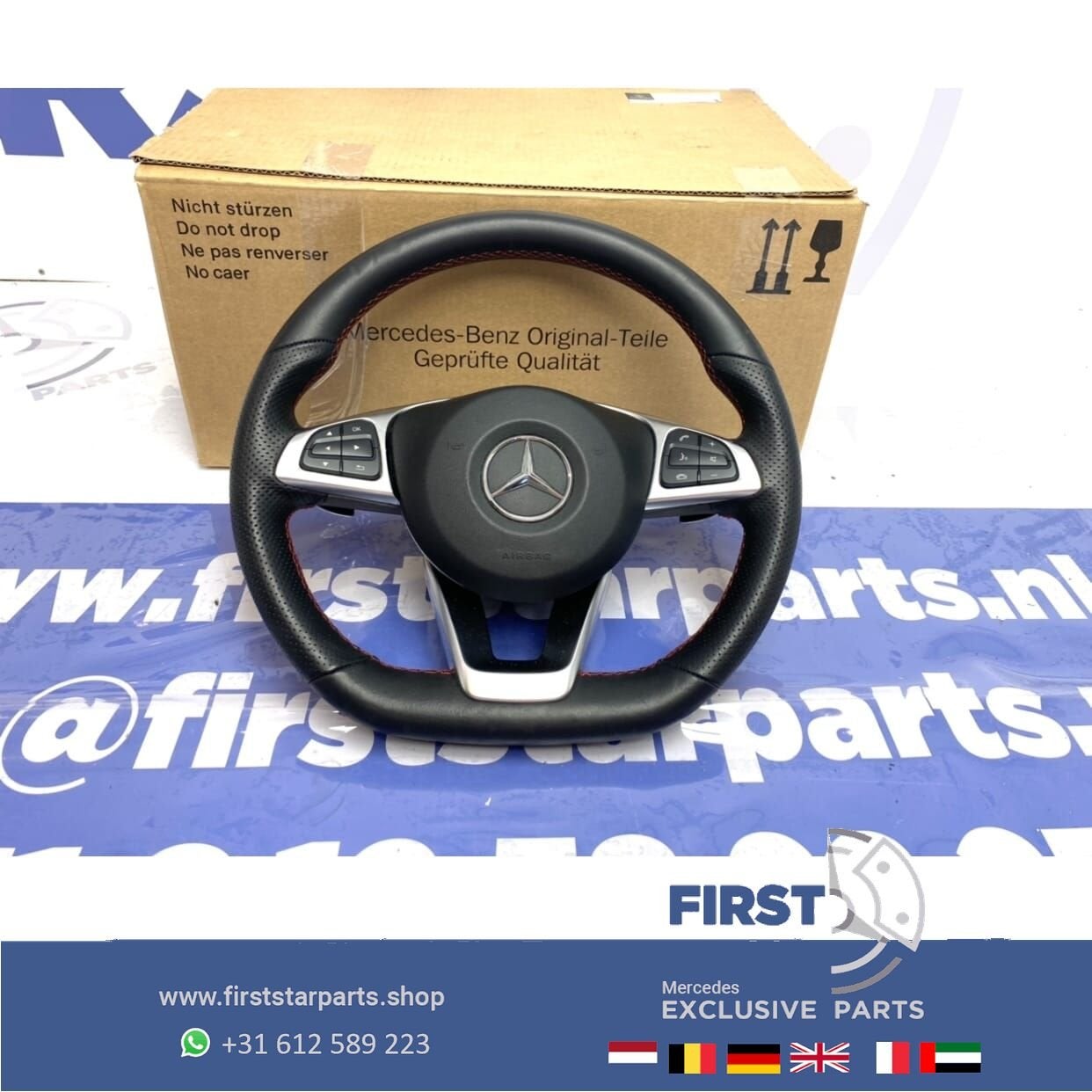 AMG STUUR + AIRBAG Mercedes W176 W246 W117 W204 W212 W156 A, Auto-onderdelen, Gebruikt, -, Ophalen of Verzenden, -
