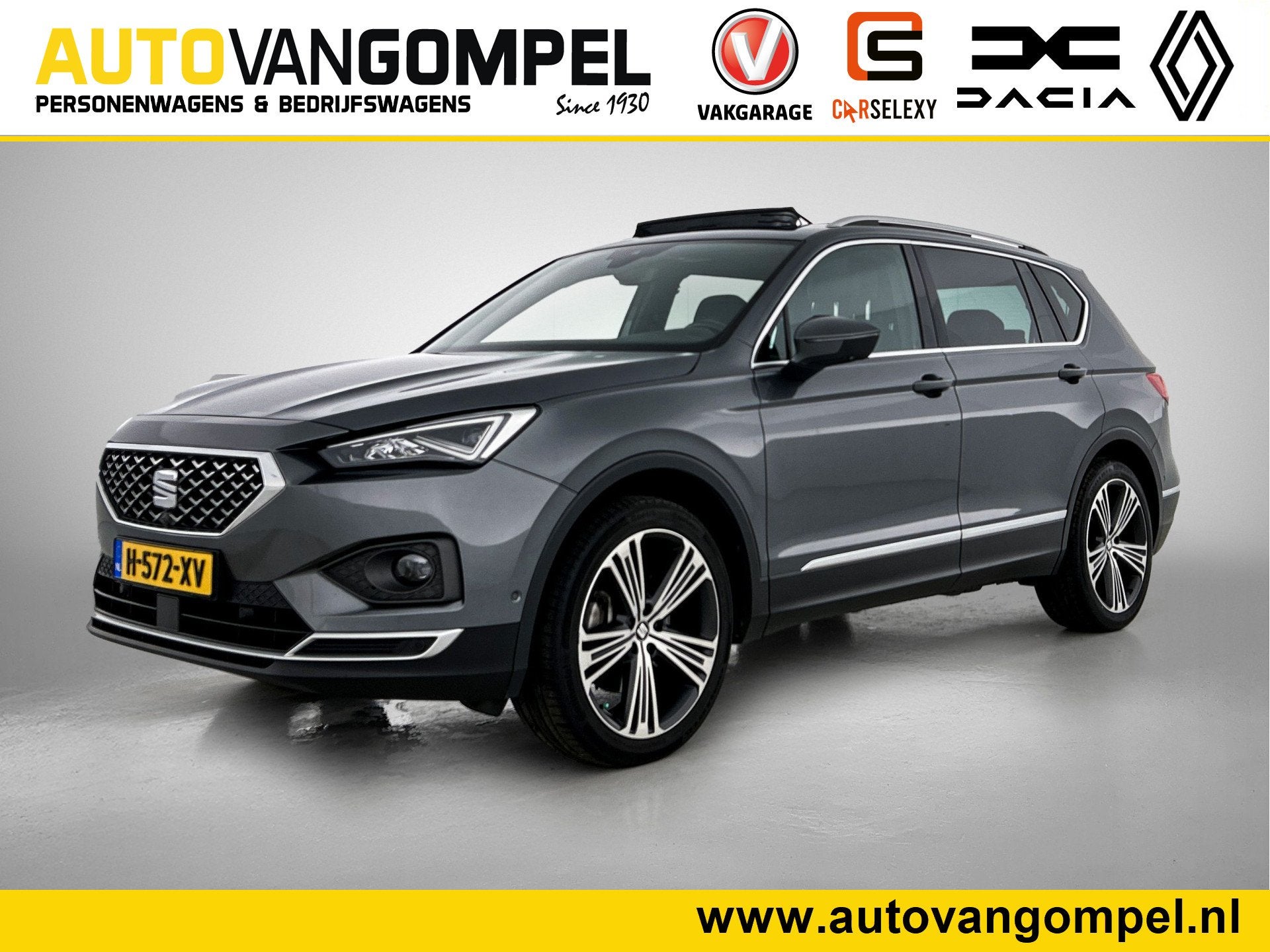 SEAT Tarraco 2.0 TSI 190PK 4DRIVE Xcellence 7Pers. | 360 CAM, Auto's, Seat, Automaat, 12 maanden, Stof, Gebruikt