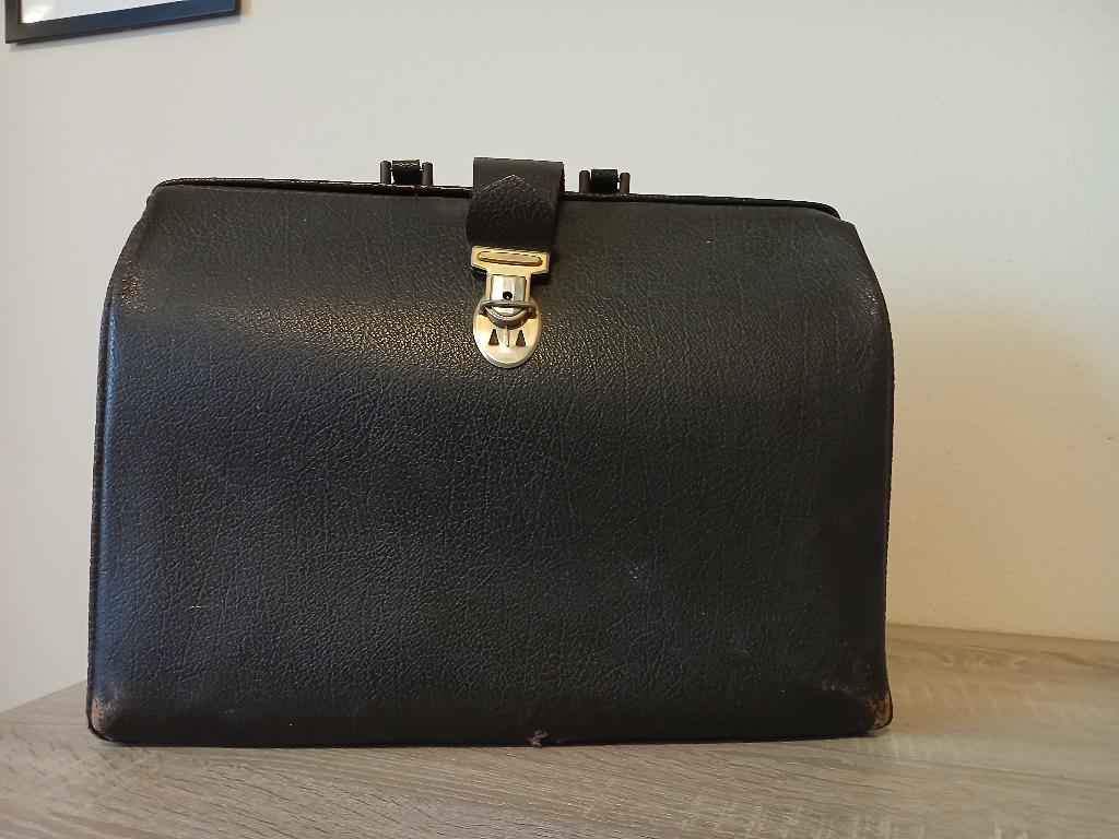 vintage aktetas, Antiek en Kunst, Ophalen of Verzenden