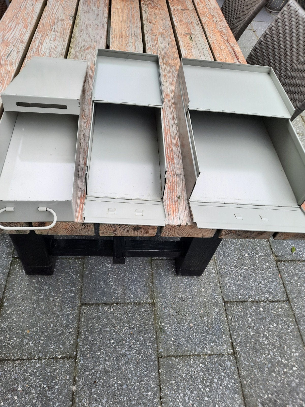 Safe loket dozen van metaal, Ophalen, Minder dan 40 cm, Doos, Minder dan 35 cm