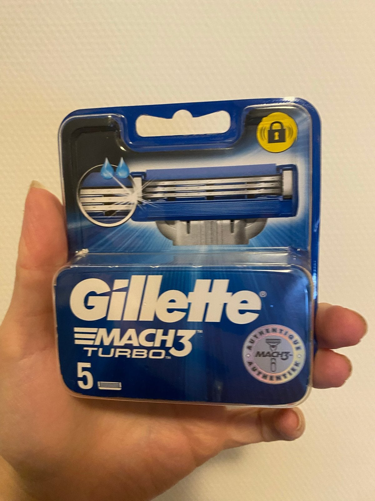 Gillette Mach3 Turbo scheermesjes - 5 stuks, Verzenden, Nieuw