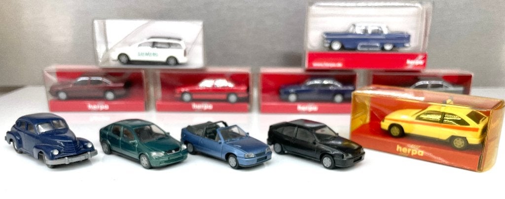 Diverse Herpa + Wiking Opel modelauto's - Nieuw en gebruikt, Hobby en Vrije tijd, Leonrodstraße 46, 90419 Nürnberg, Duitsland
