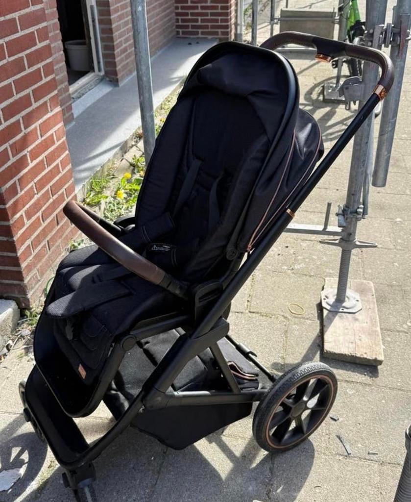 Qute Q-Rider Kinderwagen Nero, Ophalen, Gebruikt, Overige merken, Verstelbare rugleuning