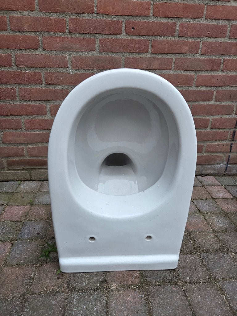 wandcloset, Doe-het-zelf en Verbouw, Ophalen, Gebruikt, Steen, Toilet