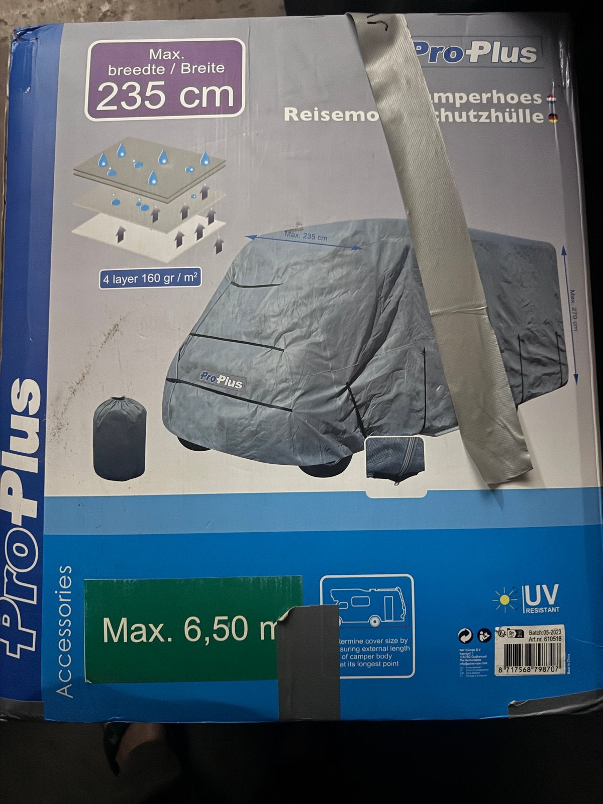 ProPlus Camper Afdekhoes voor Winterstalling - Zo goed als n, Ophalen of Verzenden, Zo goed als nieuw