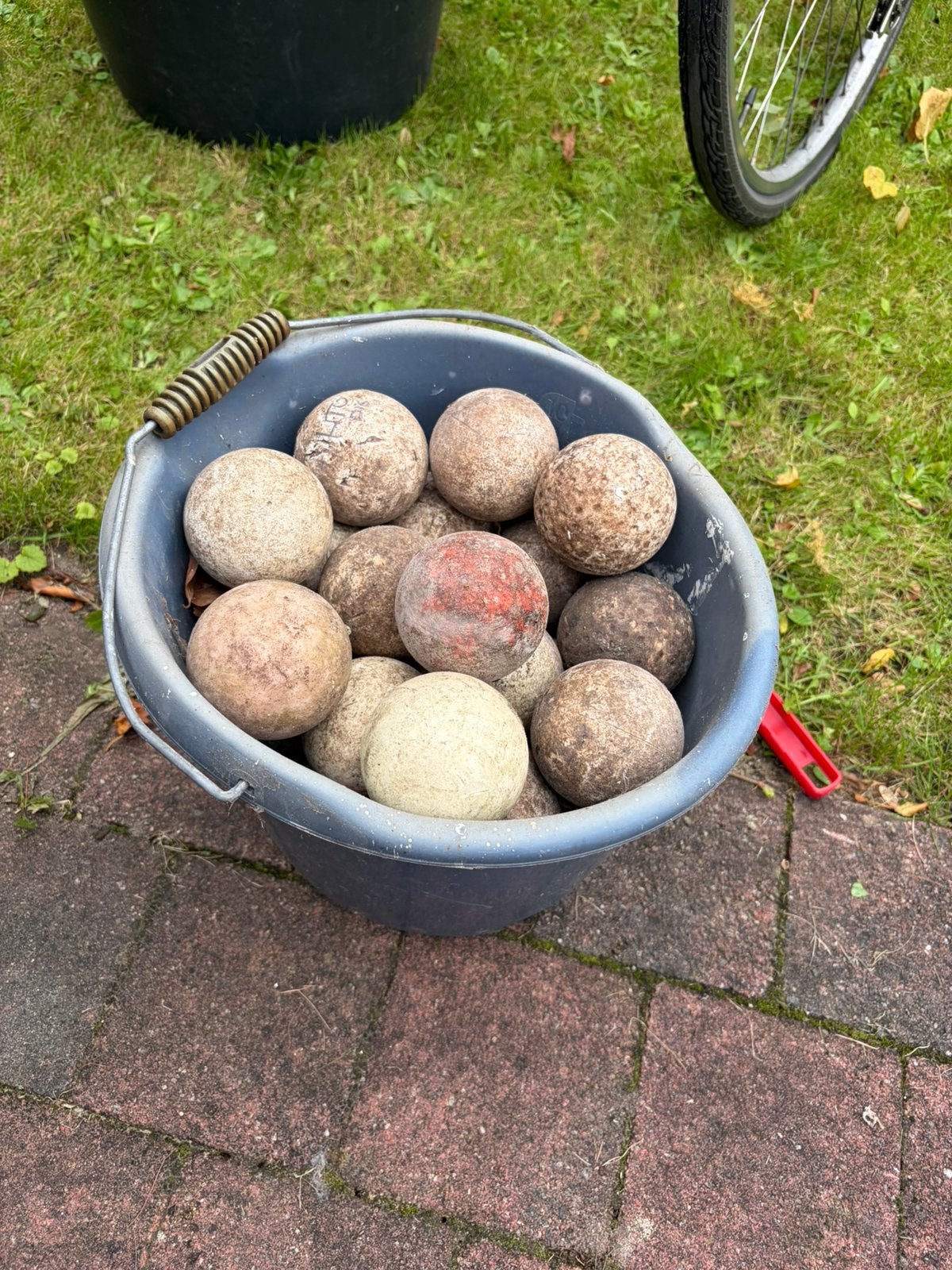 Gratis hockeyballen, Ophalen, Gebruikt