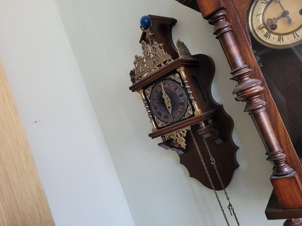 traditionele Zaanse wandklok, Ophalen of Verzenden