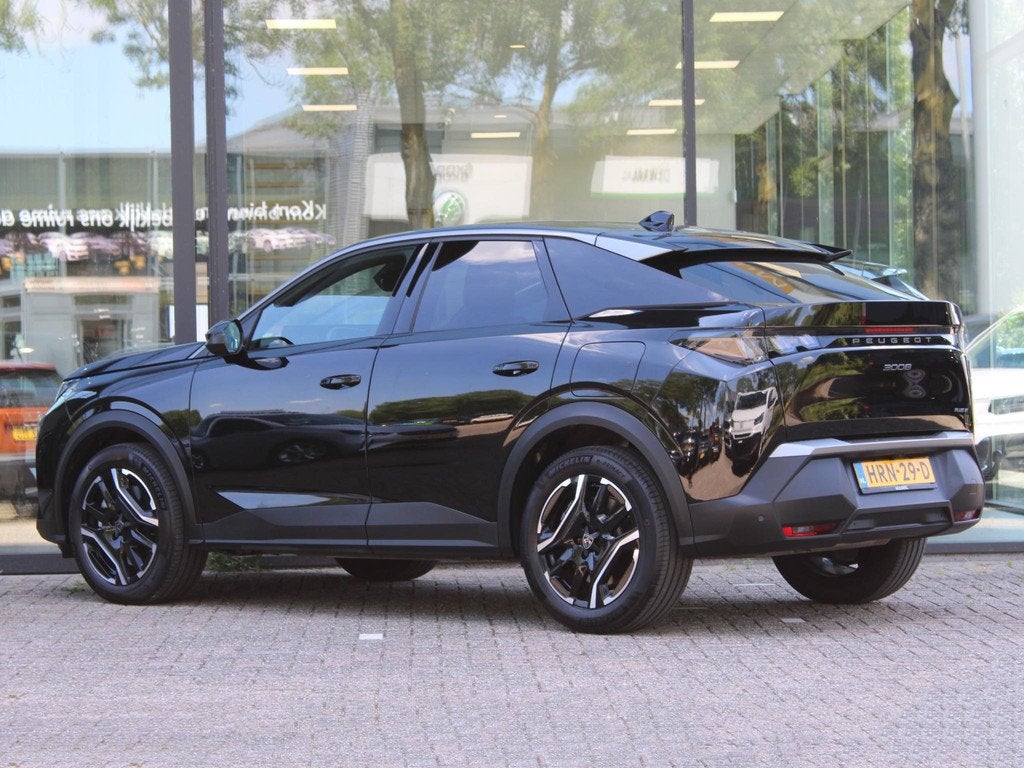 Peugeot 3008 1.6 plug-in Hybrid 195 Allure | Navi / Camera /, Auto's, Peugeot, 12 maanden, 4 cilinders, Leder en Stof, Zwart