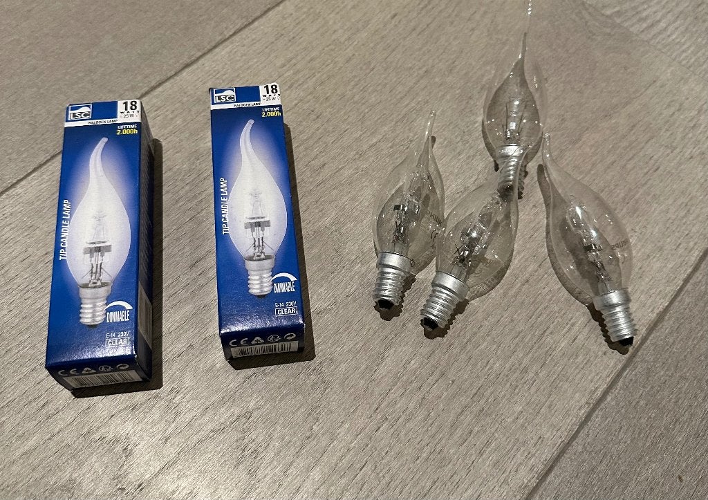 Halogeen lamp 25 watt, Nieuw, Overige fittingen, Ophalen of Verzenden, 10 tot 30 watt