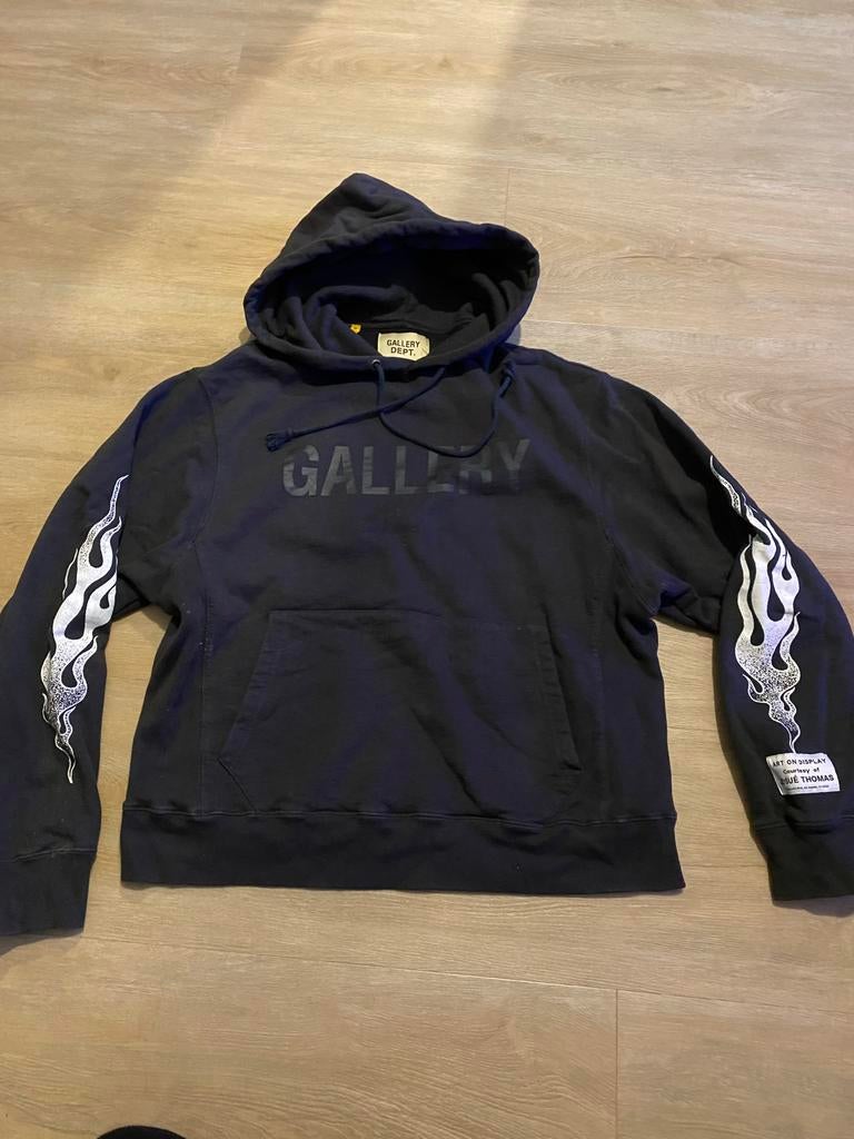 Gallery Dept Hoodie, Kleding | Heren, Ophalen of Verzenden, Zo goed als nieuw, Maat 46 (S) of kleiner, Zwart
