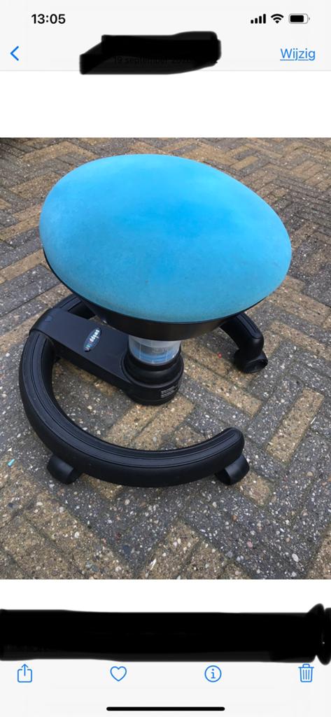 Swoppster  bewegend kruk voor kinderen, Ophalen, Kunststof