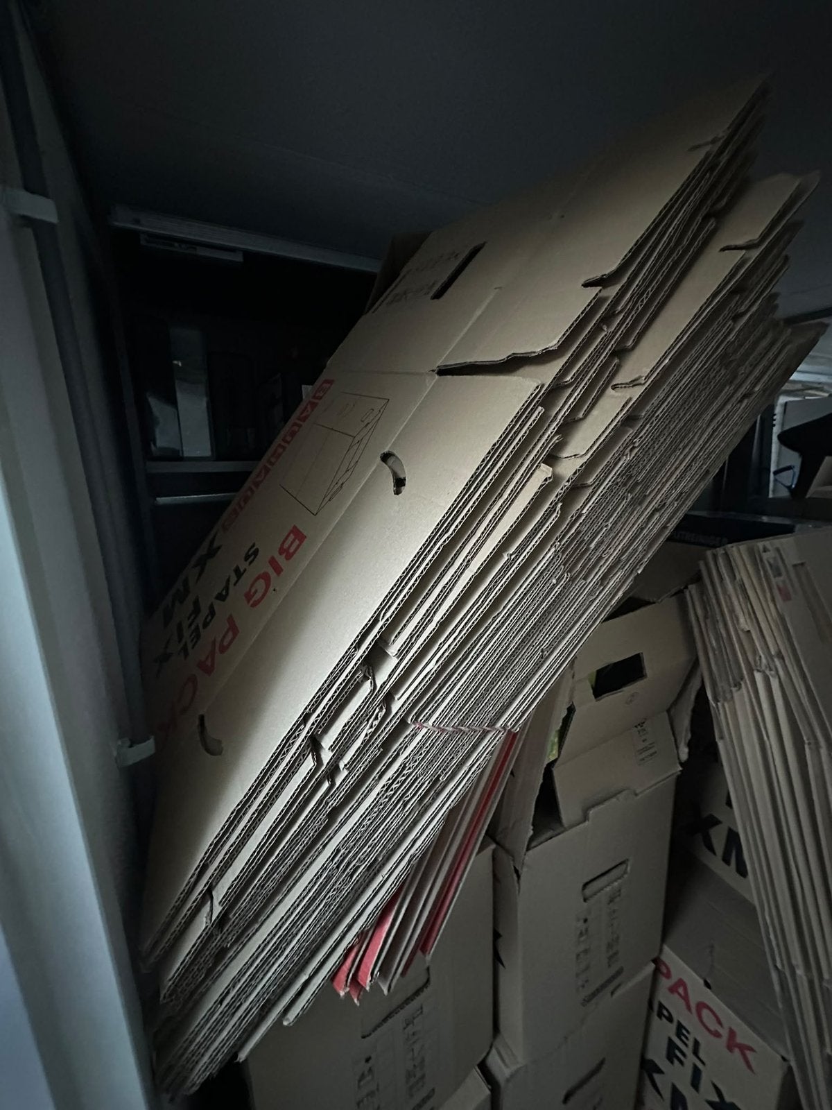 Verhuisdozen, Ophalen, Opvouwbaar, 50 tot 75 cm, Minder dan 40 cm