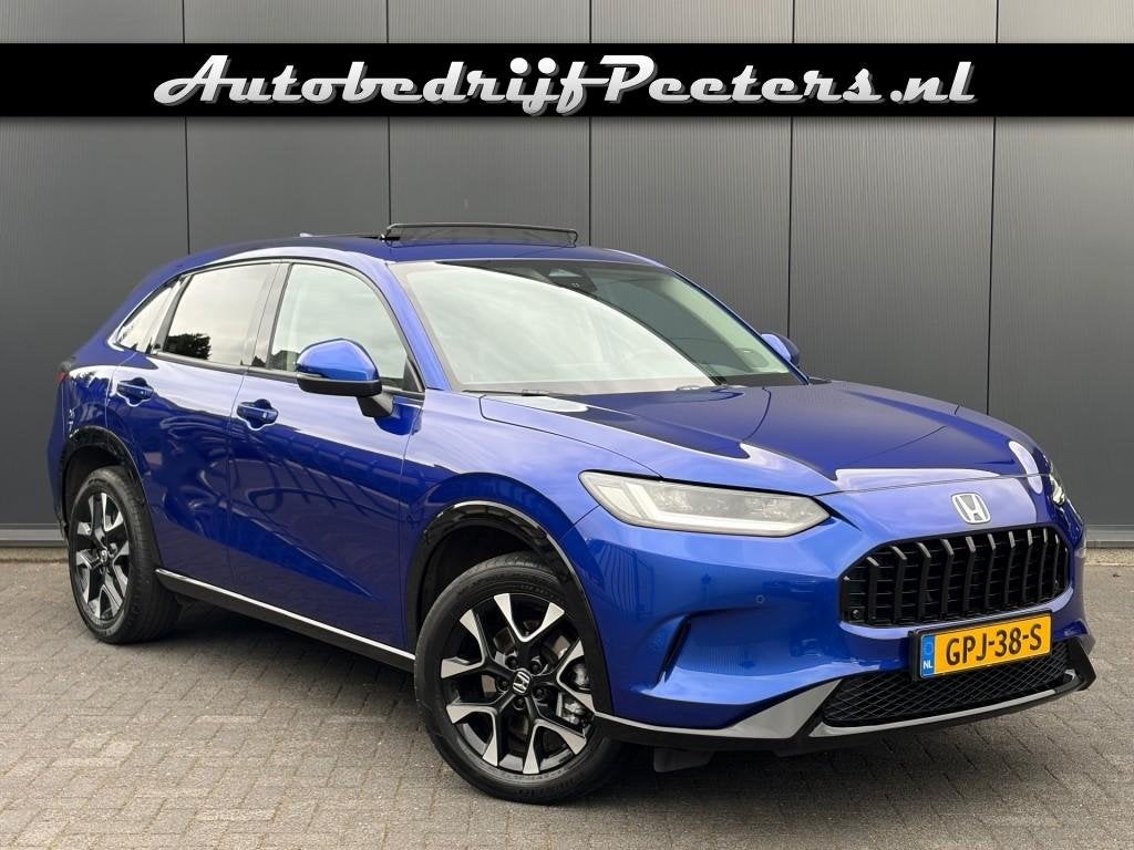 Honda ZR-V 2.0 e:HEV 1e Eig. Pano Leder ACC LED Carplay Came, Auto's, Honda, 4 cilinders, 700 kg, Blauw, Bedrijf