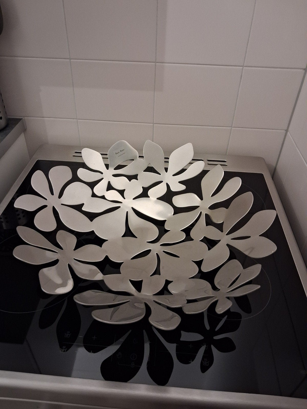 Design fruitschaal., Ophalen, Zo goed als nieuw, Rond, Metaal
