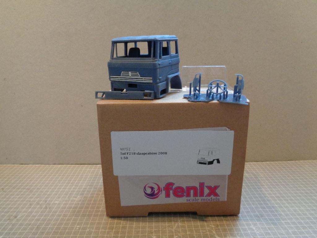 Fenix Scale Models cabine kit daf 2000 slaapcabine, Hobby en Vrije tijd, Modelauto's | 1:50, Ophalen of Verzenden, Nieuw, Bus of Vrachtwagen