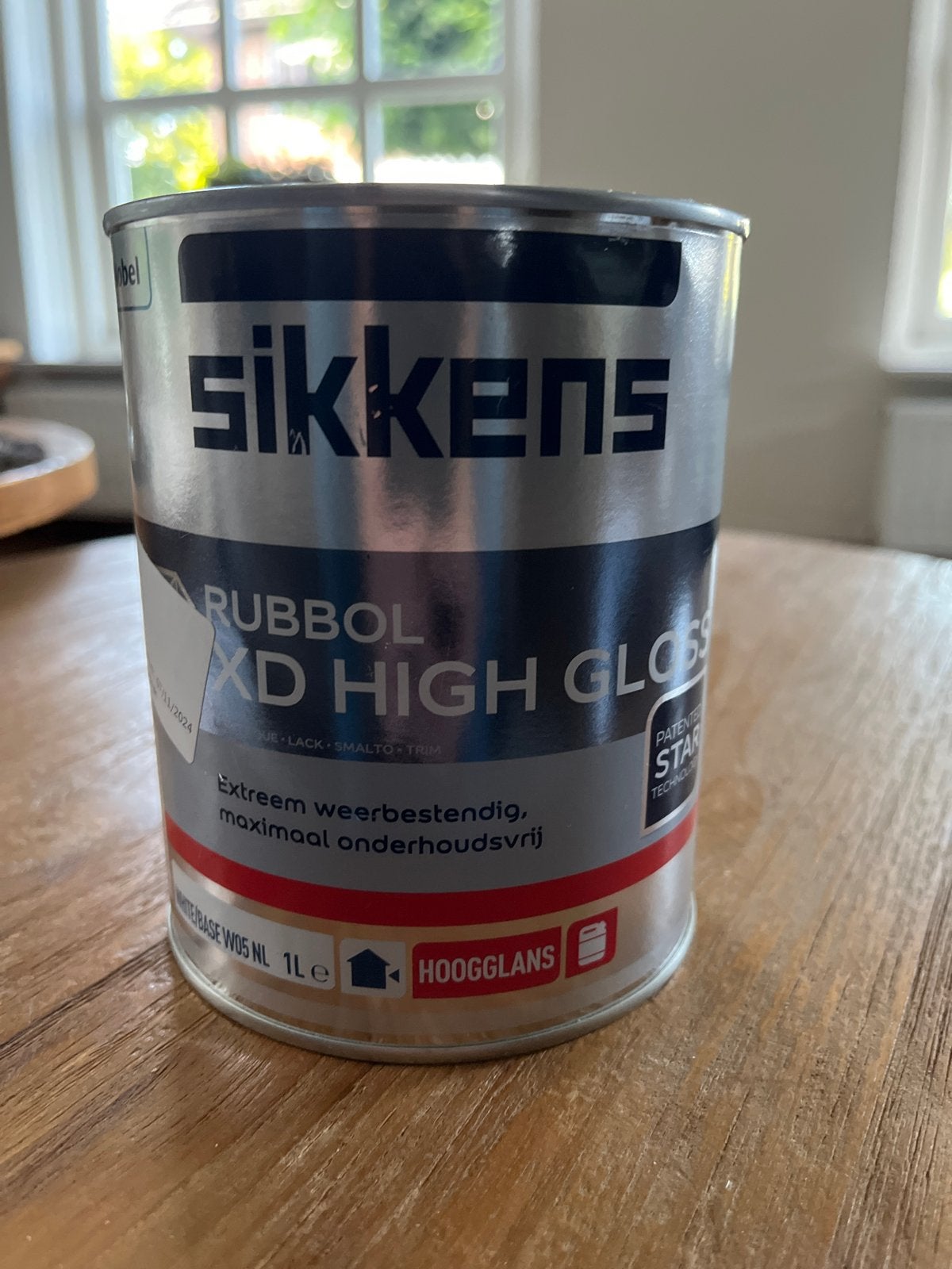 Sikkens Rubbol XD High Gloss Bentheimer Geel G0.08.84, Ophalen, Geel, Nieuw, Lak
