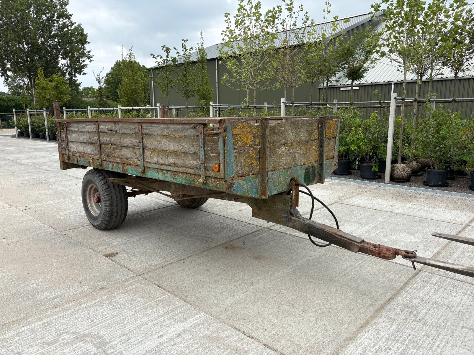 BAV kiepkar kieper grondkar, Ophalen, Transport