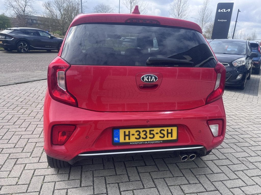 Kia Picanto 1.0 T-GDI GT-Line Nav|Camera|Lmv| 100PK!, Auto's, Kia, Voorwielaandrijving, 101 pk, Gebruikt, 920 kg