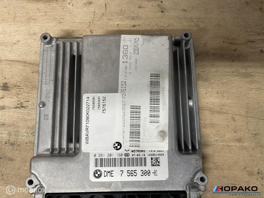 ECU / Motorcomputer BMW 3 serie N46 | 7565300, Auto-onderdelen, Elektronica en Kabels, Gebruikt, Einsteinlaan 5, rijswijk, Bmw