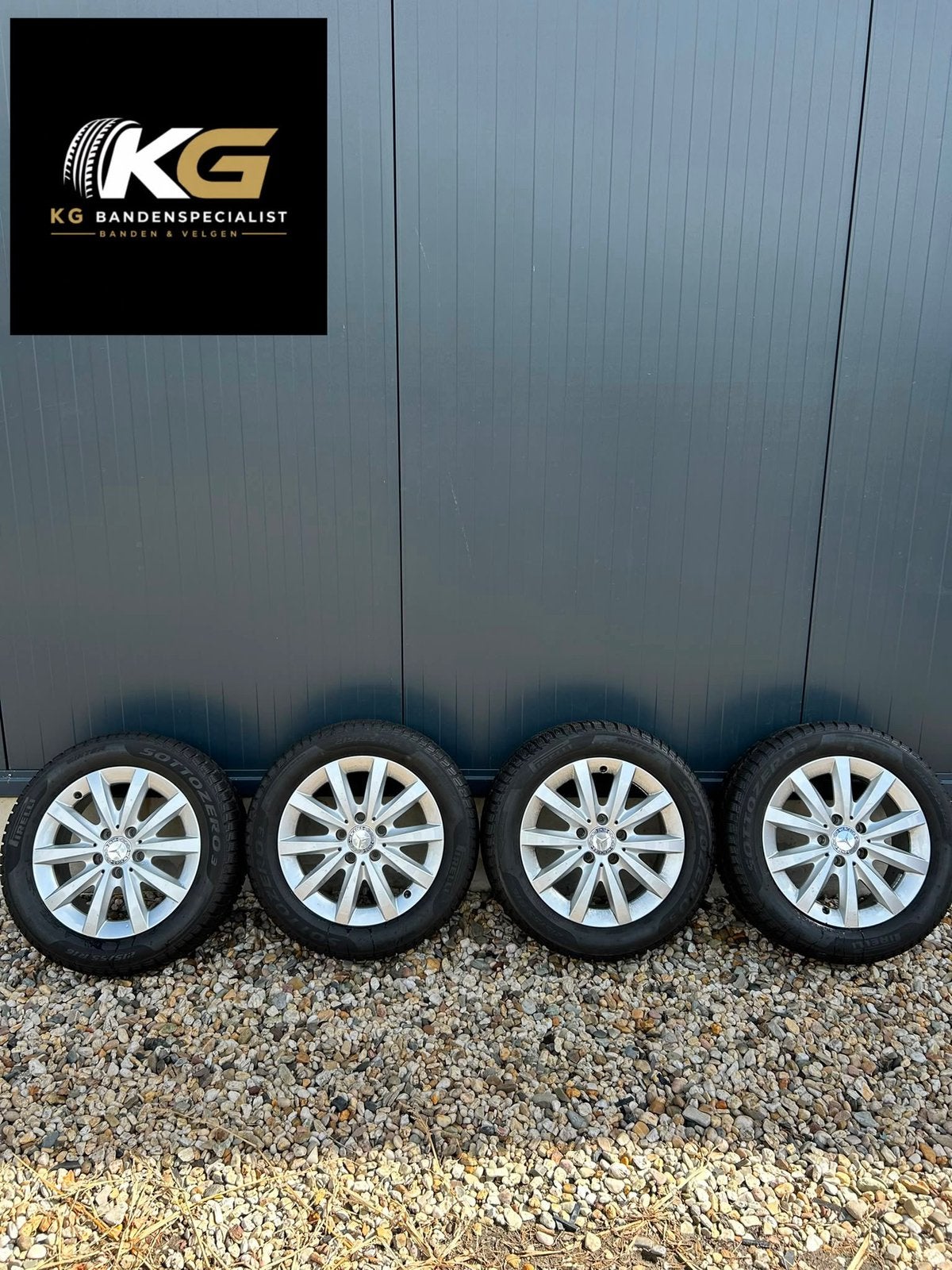 Mercedes benz velgen!, Ophalen, 16 inch, Banden en Velgen, Winterbanden