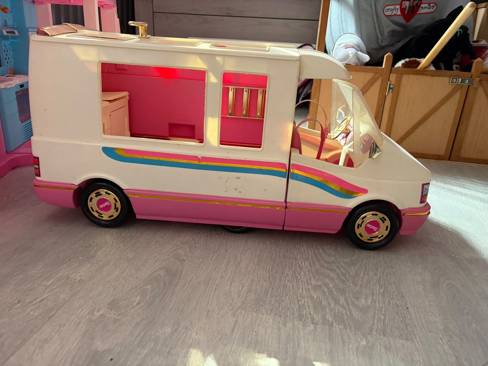 Vintage Barbie Camper, Ophalen, Gebruikt