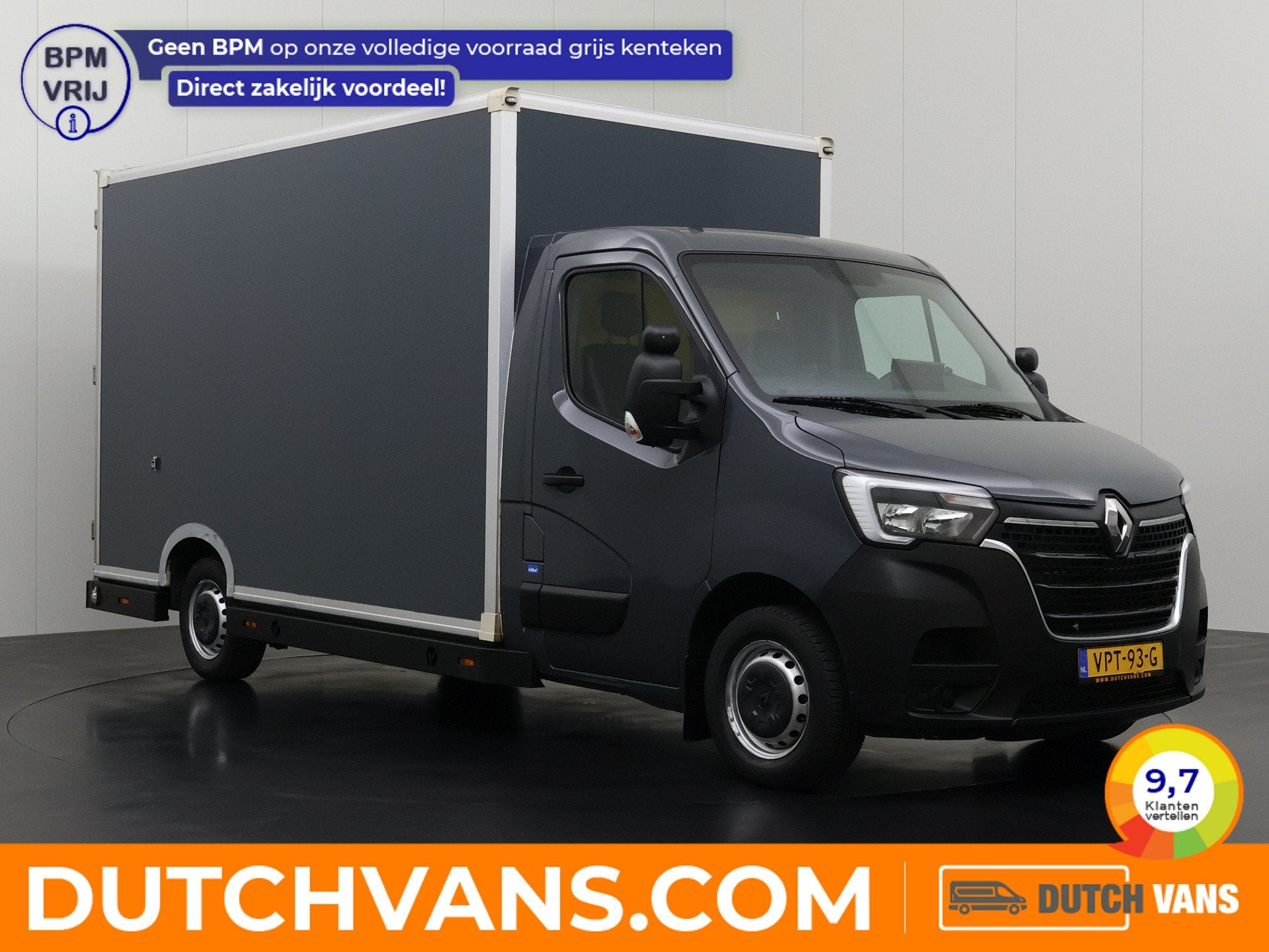 Renault Master 2.3DCi 150PK Automaat Bakwagen Lowliner | Spe, Dealer onderhouden, Gebruikt, 4 cilinders, 150 pk
