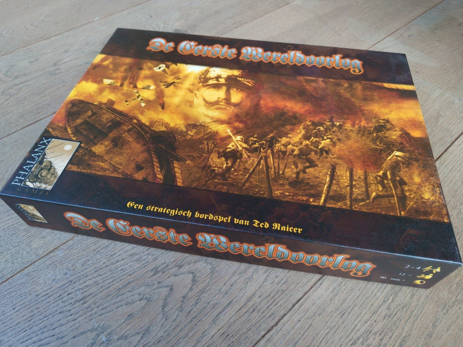De Eerste Wereldoorlog - Strategisch Bordspel, Hobby en Vrije tijd, Drie of vier spelers, Ophalen, Zo goed als nieuw, Phalanx Games