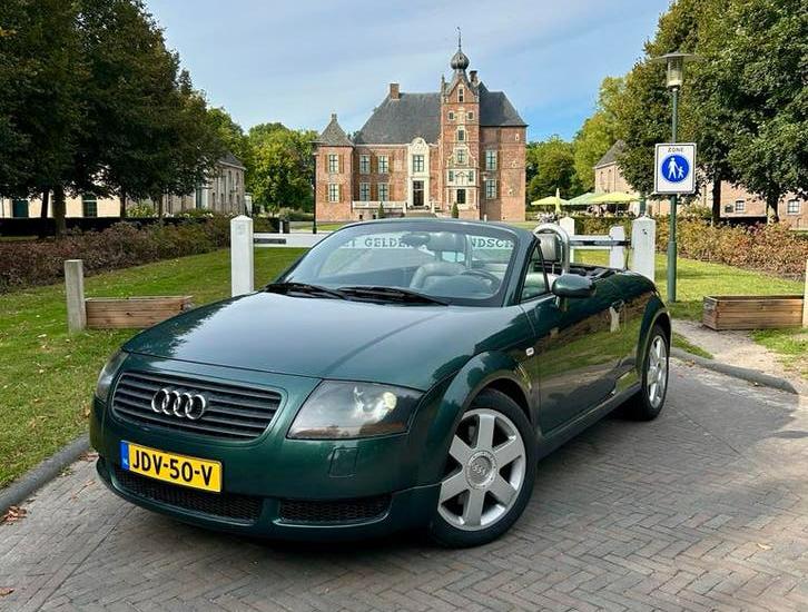 Nette Audi TT Groen ‘99, Auto's, Audi, Voorwielaandrijving, TT, Stoelverwarming, 4 cilinders