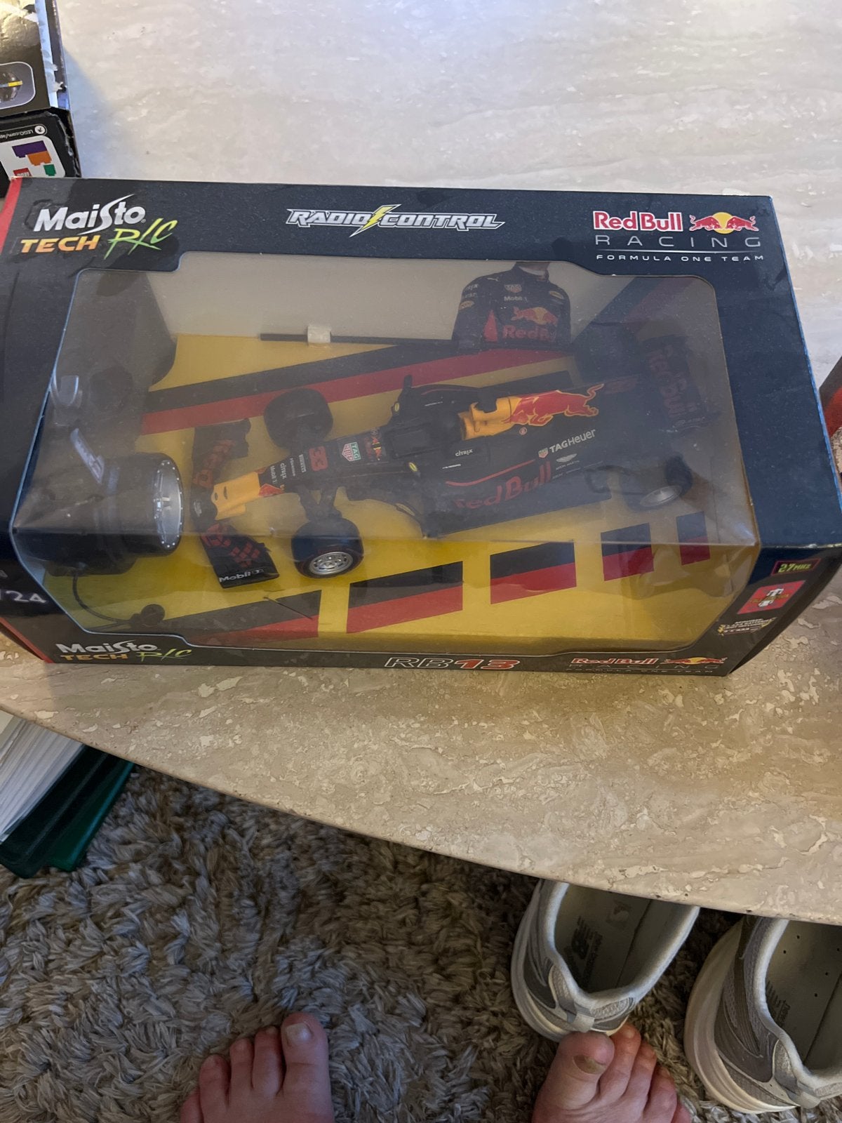Red Bull Racing RB13 Max Verstappen RC Auto 1:24, Elektro, Nieuw, Ophalen of Verzenden, Auto onroad