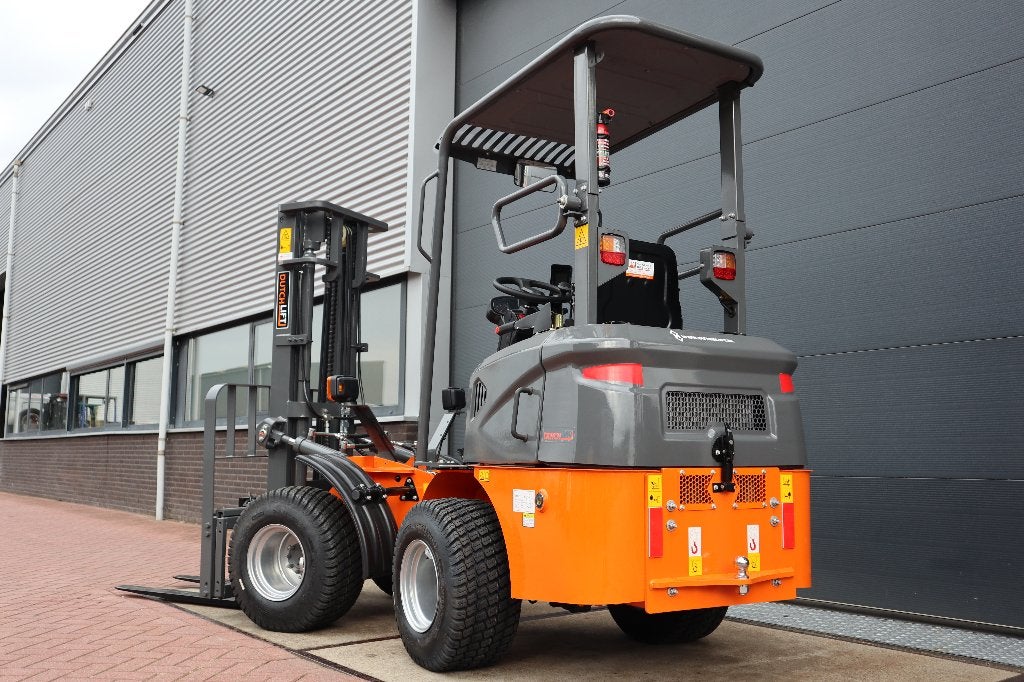 Dutchlift Elektro/ Diesel Shovel Kniklader heftruck Knikmops, Ophalen of Verzenden, Wiellader of Shovel