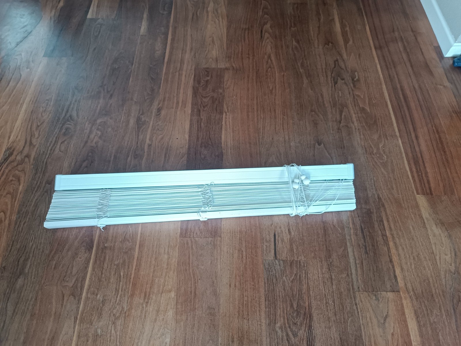 Luxaflex hout wit 103,5*138, Luxaflex, Ophalen, Wit, Hout