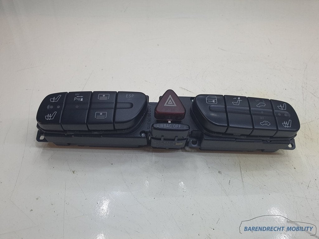 Mercedes CLK W209 A209 C209 knoppenbalk dashboard A203821695, Gebruikt, Mercedes-Benz AG, Mercedes-Benz, Ophalen of Verzenden