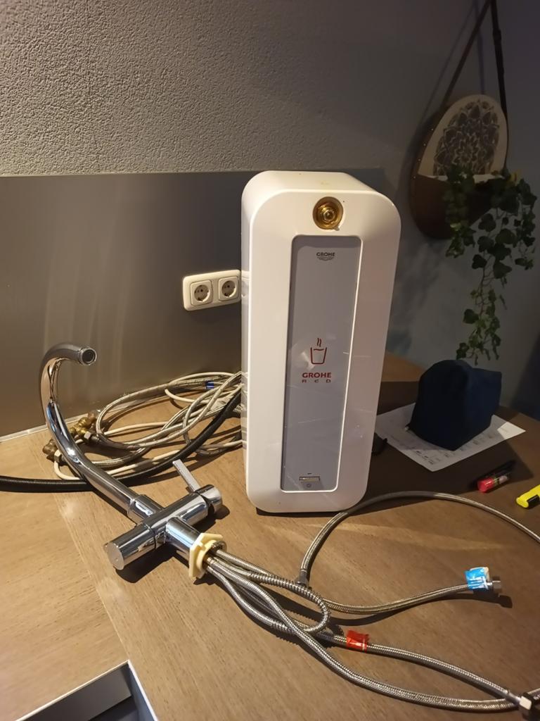 Grohe Red kokendwaterkraan met boiler., Witgoed en Apparatuur, Onderdelen en Toebehoren, Ophalen of Verzenden