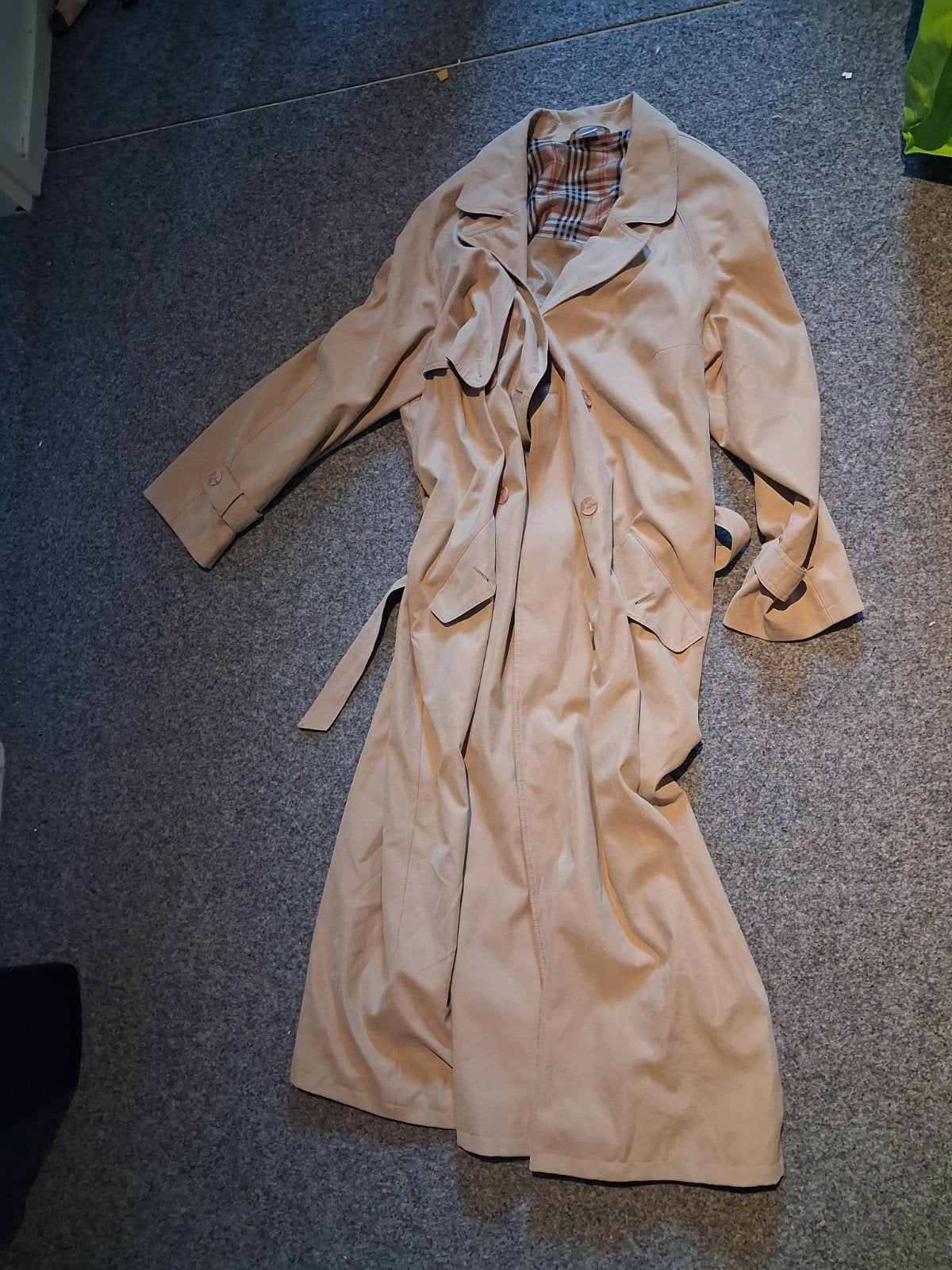 Burberry trenchcoat jas maat 46, Ophalen of Verzenden, Gedragen, Maat 46 (S) of kleiner