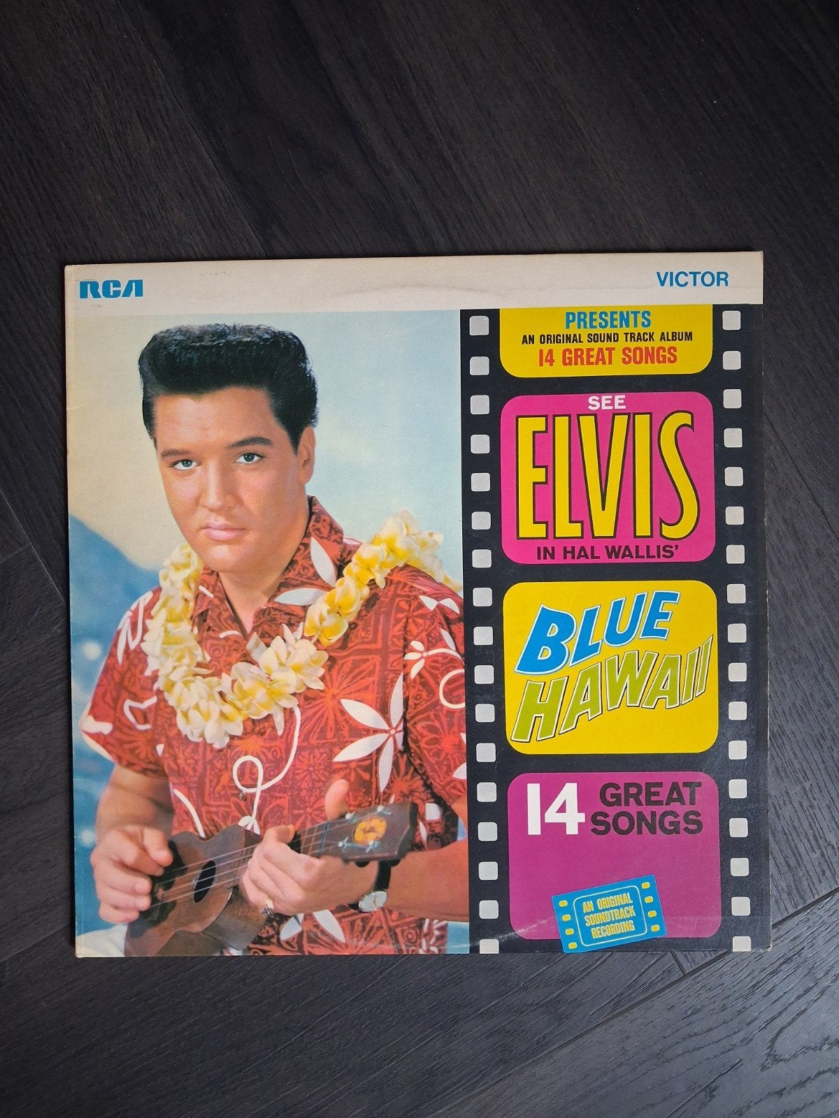 Elvis Presley - Blue Hawaii LP (1973 Reissue), LP, Gebruikt, Pop, Reissue