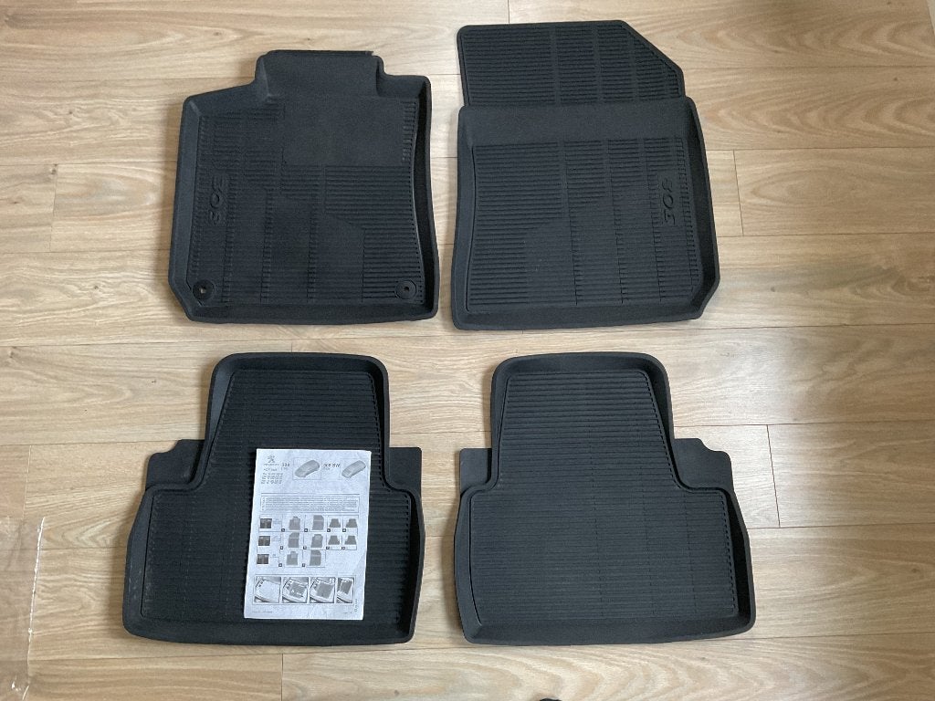 Peugeot 308 sw rubber matten (2014 tot 2021)
