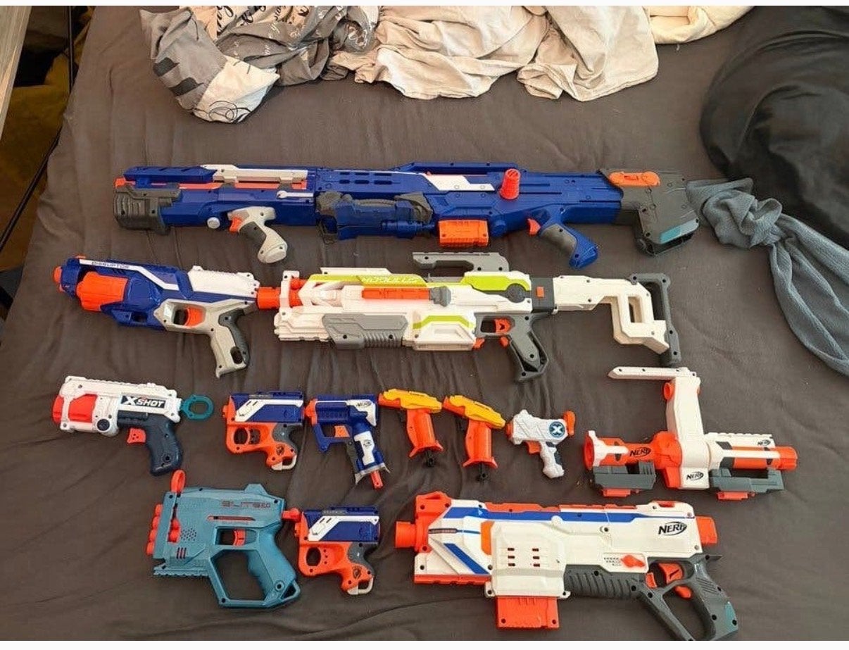 Grote Nerf Blaster Collectie - Diverse Modellen, Ophalen of Verzenden, Zo goed als nieuw, Jongen of Meisje